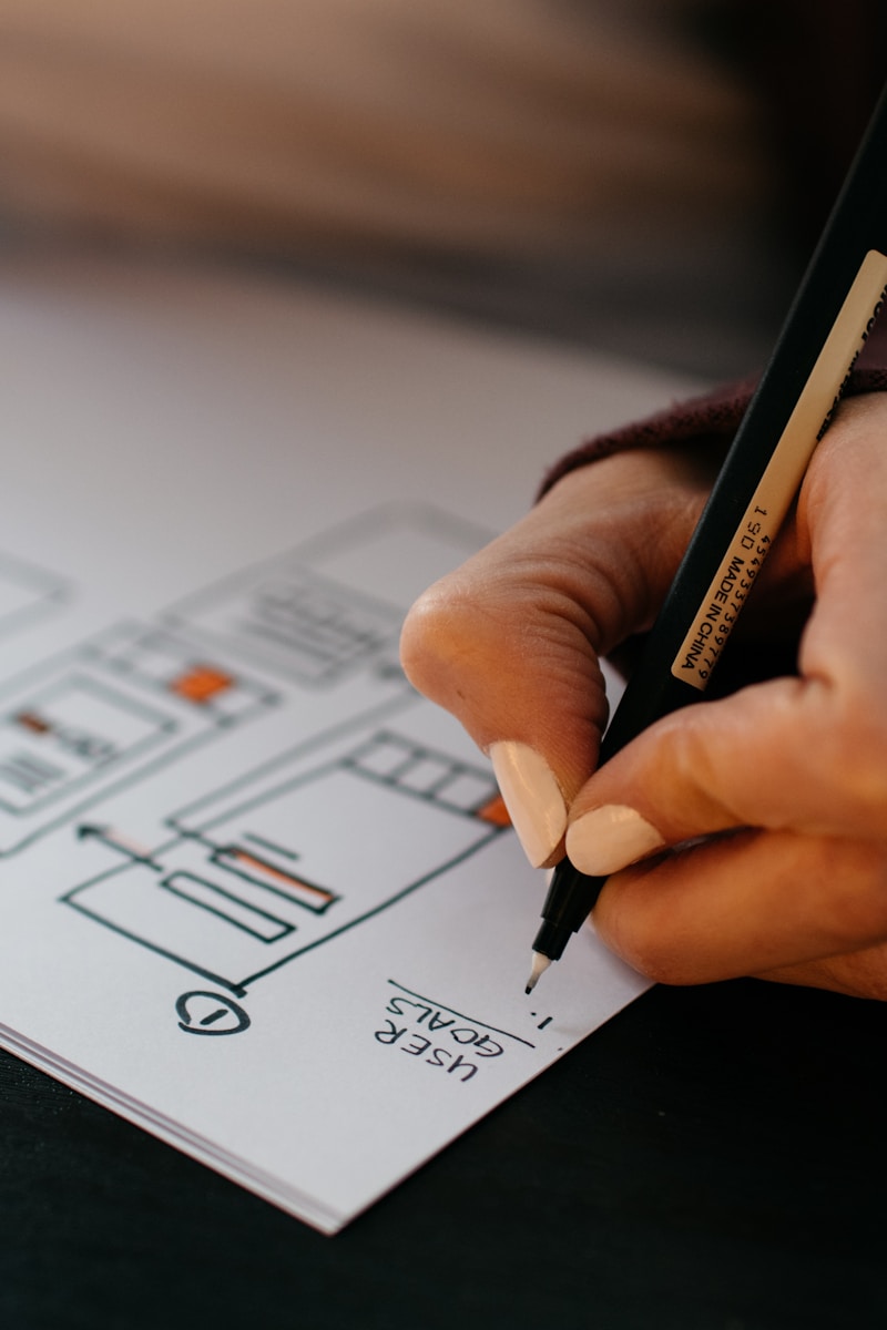 Design — maquettes filaires et haute fidélité