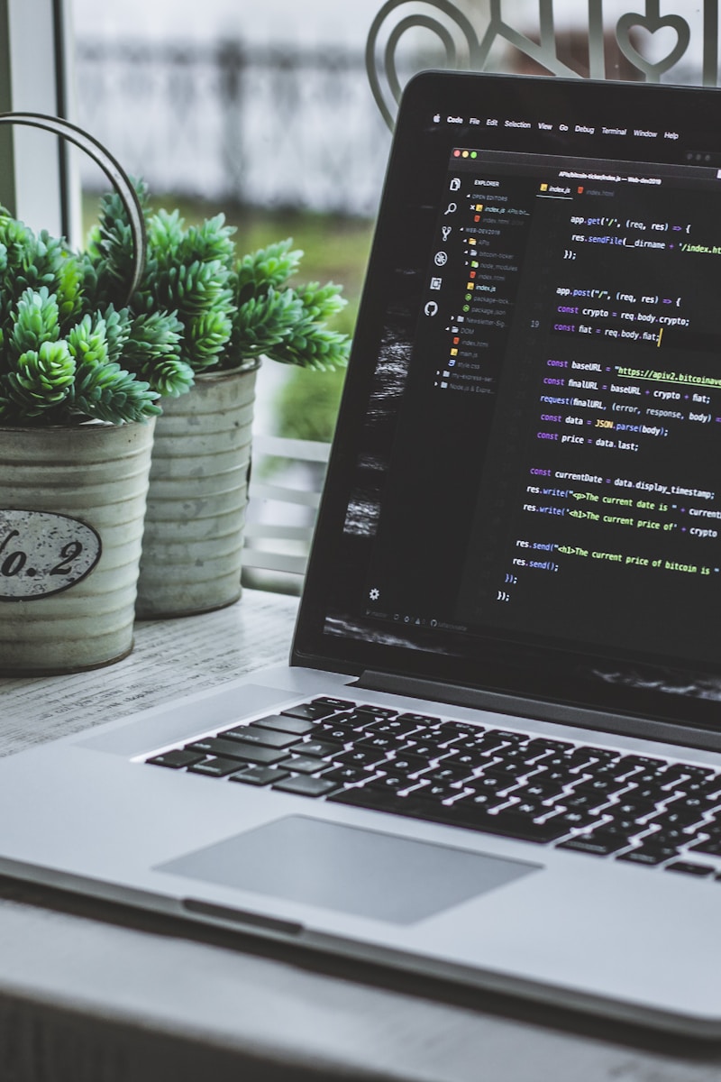 Développement — code sur mesure et environnement de développement